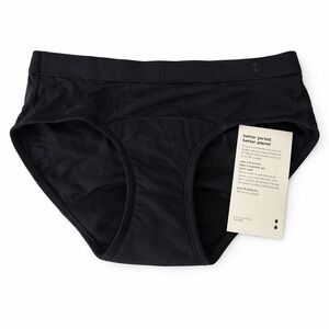 Thinx Period Underwear Super Absorbency Brief Black Medium NIB